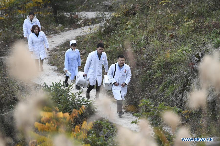 CHINA-CHONGQING-POVERTY ALLEVIATION-HEALTH CARE (CN)