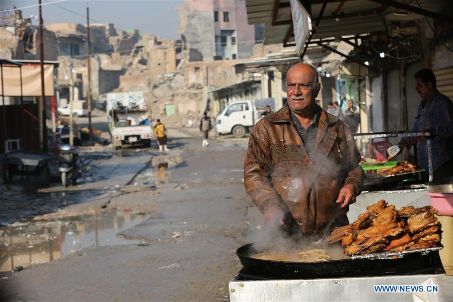 IRAQ-MOSUL-OLD MARKET-RECONSTRUCTION