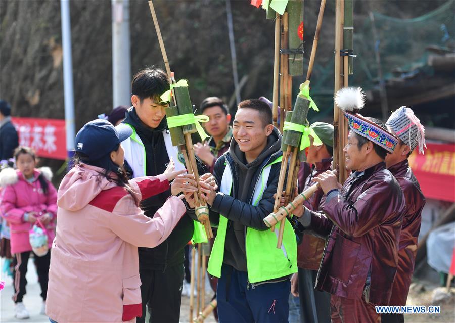 CHINA-GUANGXI-RONGSHUI-MIAO ETHNIC GROUP-NEW YEAR CELEBRATION (CN)