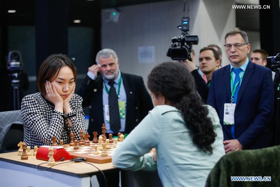 (SP)RUSSIA-MOSCOW-CHESS-KING SALMAN WORLD WOMEN RAPID CHAMPIONSHIP