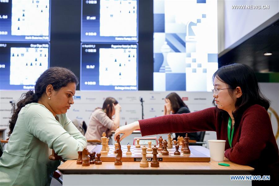 (SP)RUSSIA-MOSCOW-CHESS-KING SALMAN WORLD WOMEN RAPID CHAMPIONSHIP
