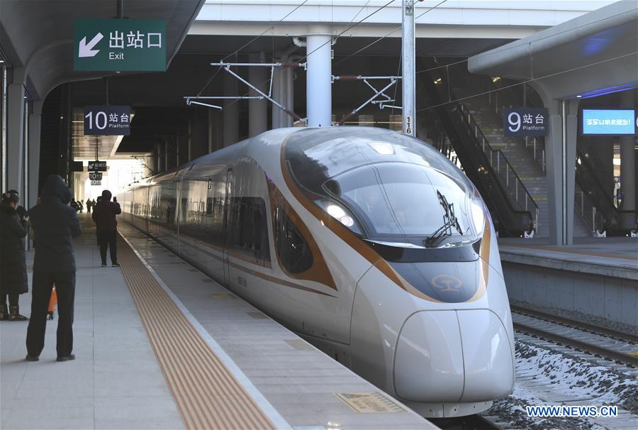 CHINA-BEIJING-ZHANGJIAKOU-HIGH-SPEED RAILWAY-OPENING (CN)