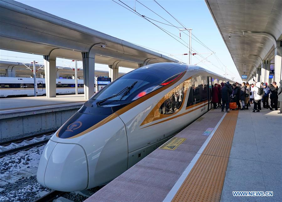 CHINA-BEIJING-ZHANGJIAKOU-HIGH-SPEED RAILWAY-OPENING (CN)