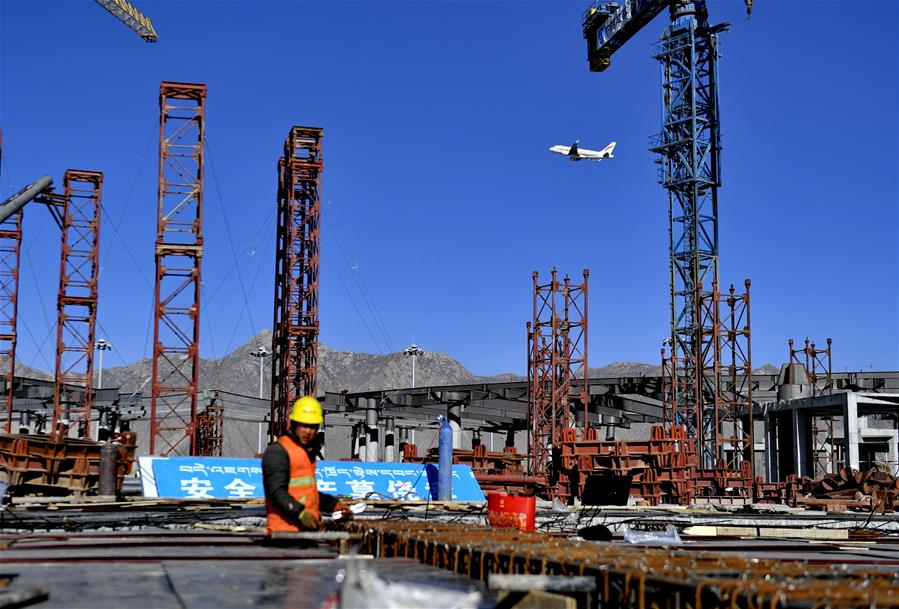 CHINA-TIBET-GONGGAR AIRPORT-NEW TERMINAL CONSTRUCTION (CN)