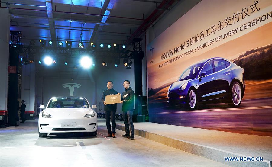CHINA-SHANGHAI-TESLA-DELIVERY(CN)