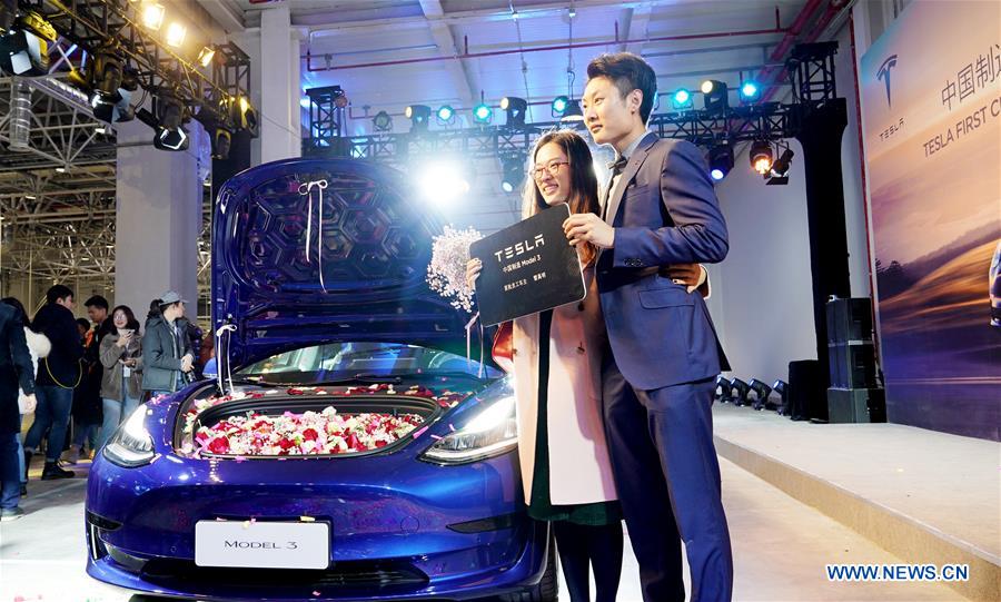 CHINA-SHANGHAI-TESLA-DELIVERY(CN)