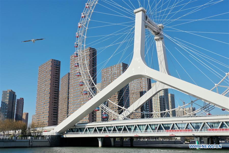 CHINA-TIANJIN-FERRIS WHEEL