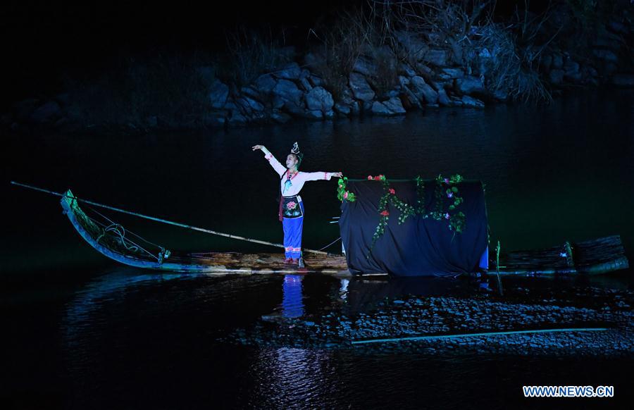 CHINA-FUJIAN-WUYISHAN-OUTDOOR MUSICAL-CHARITY SHOW (CN)