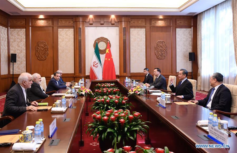 CHINA-BEIJING-WANG YI-IRAN-FM-TALKS (CN)
