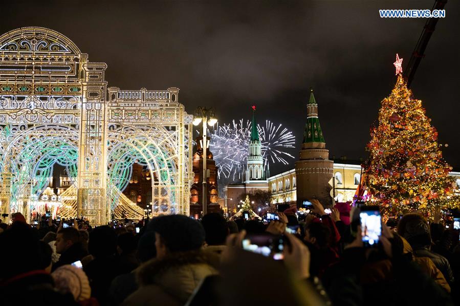 RUSSIA-MOSCOW-NEW YEAR-CELEBRATION