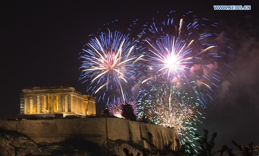 GREECE-ATHENS-NEW YEAR-CELEBRATION