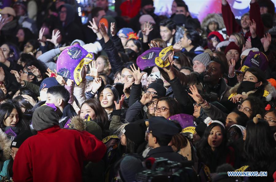 U.S.-NEW YORK-NEW YEAR-CELEBRATION