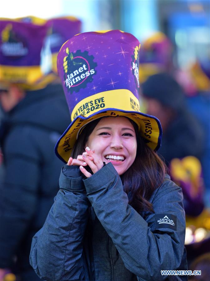 U.S.-NEW YORK-NEW YEAR-CELEBRATION