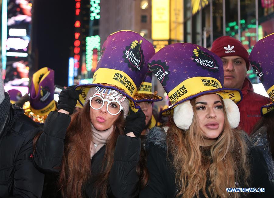 U.S.-NEW YORK-NEW YEAR-CELEBRATION