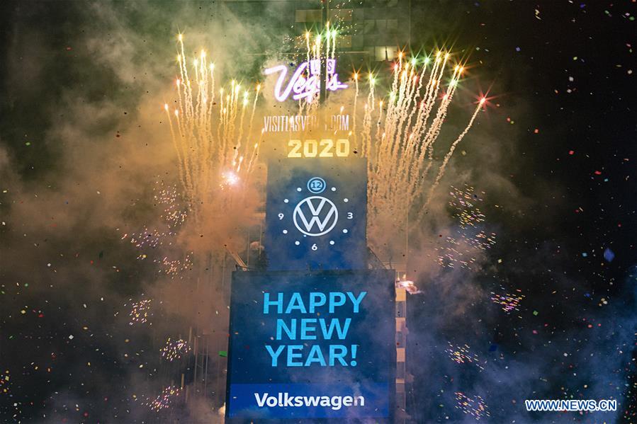 U.S.-NEW YORK-TIMES SQUARE-NEW YEAR-CELEBRATION