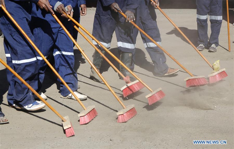 YEMEN-SANAA-NEW YEAR-CLEANING CAMPAIGN