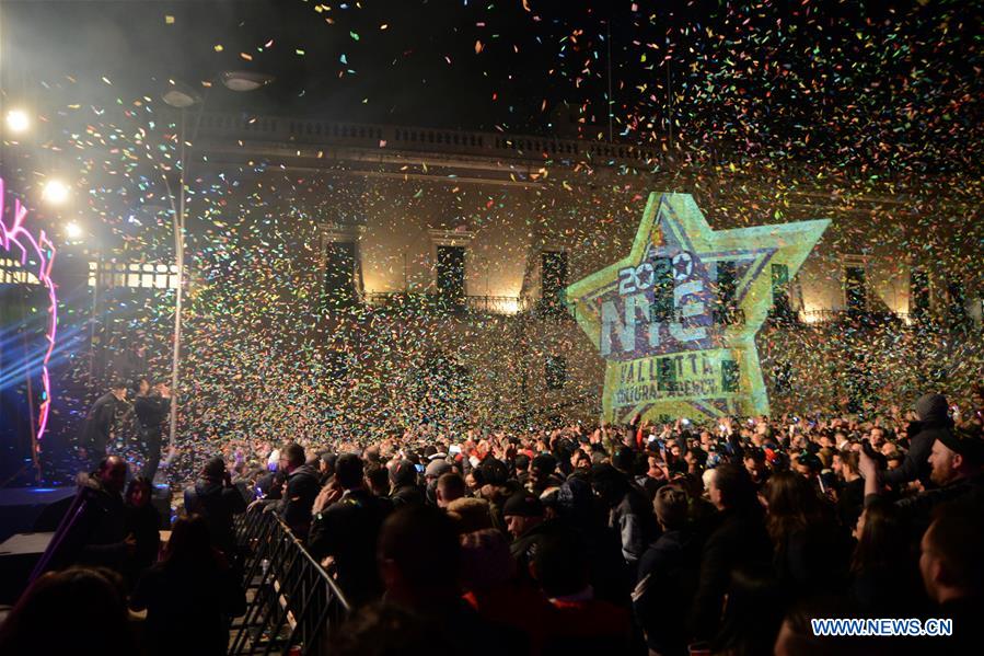MALTA-VALLETTA-NEW YEAR CELEBRATION