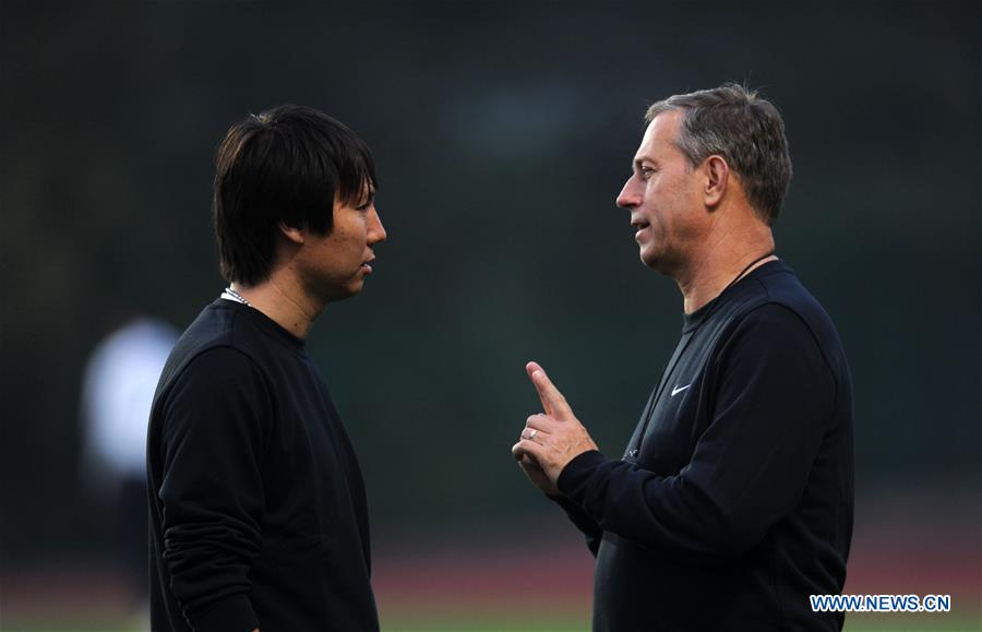 (SP)CHINA-BEIJING-FOOTBALL-NATIONAL TEAM-HEAD COACH