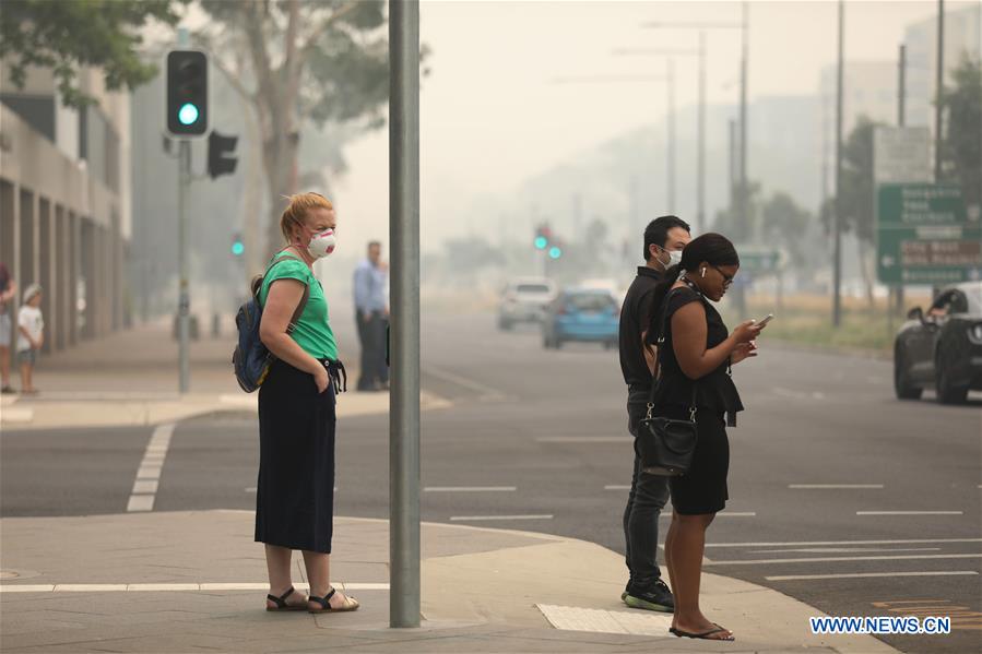AUSTRALIA-CANBERRA-BUSHFIRE-SMOKE-AIR QUALITY