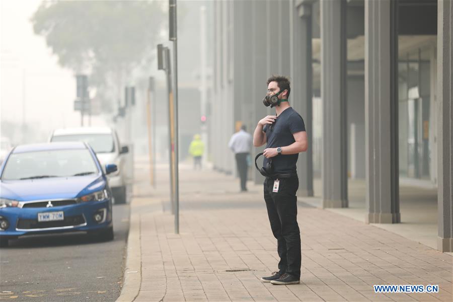 AUSTRALIA-CANBERRA-BUSHFIRE-SMOKE-AIR QUALITY