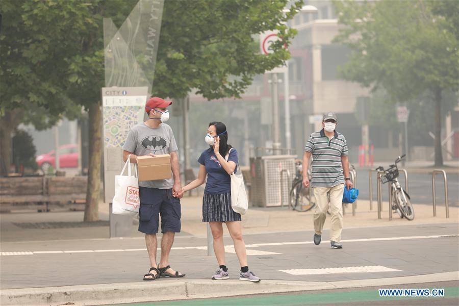 AUSTRALIA-CANBERRA-BUSHFIRE-SMOKE-AIR QUALITY
