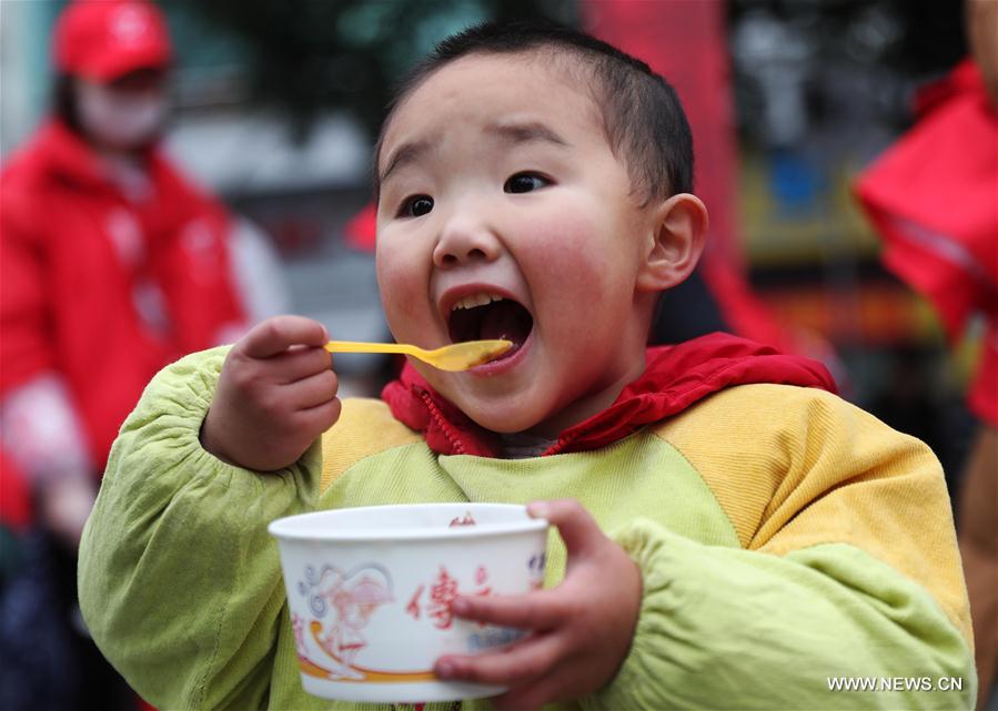 #CHINA-LABA FESTIVAL-PORRIDGE-CHILDREN (CN)