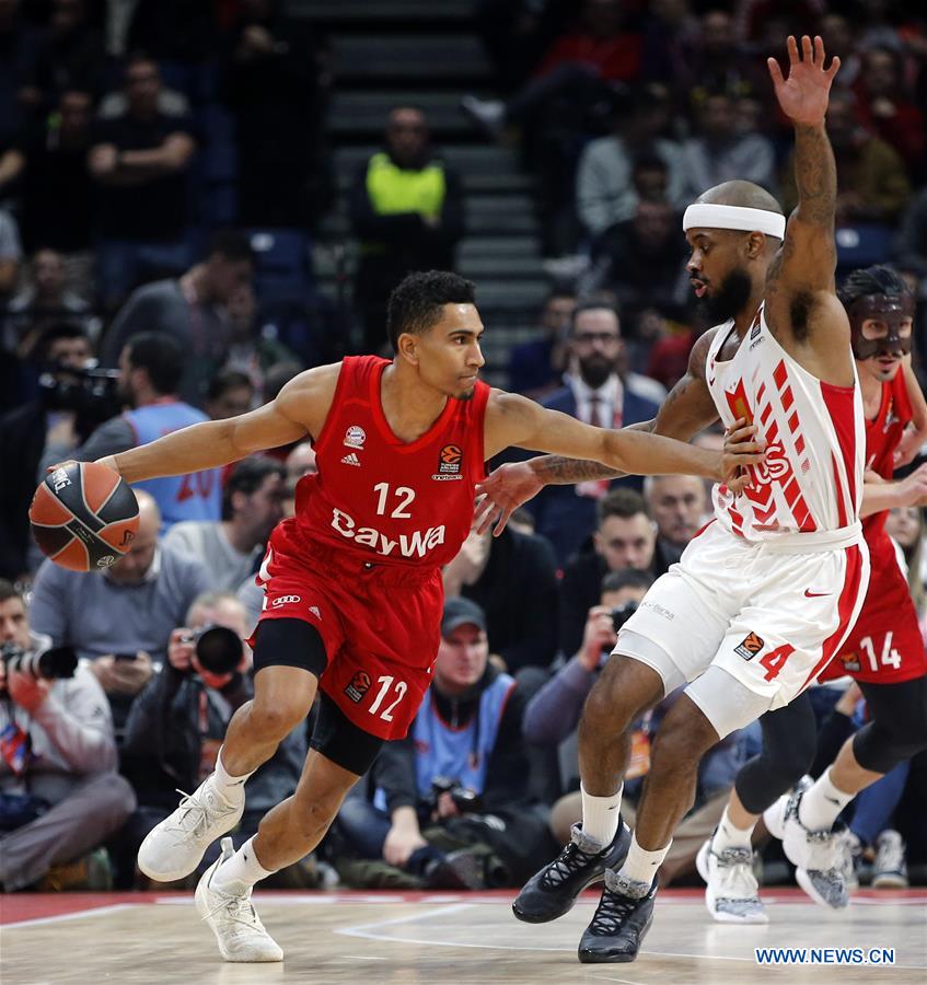(SP)SERBIA-BELGRADE-BASKETBALL-EUROLEAGUE-CRVENA ZVEZDA VS BAYERN