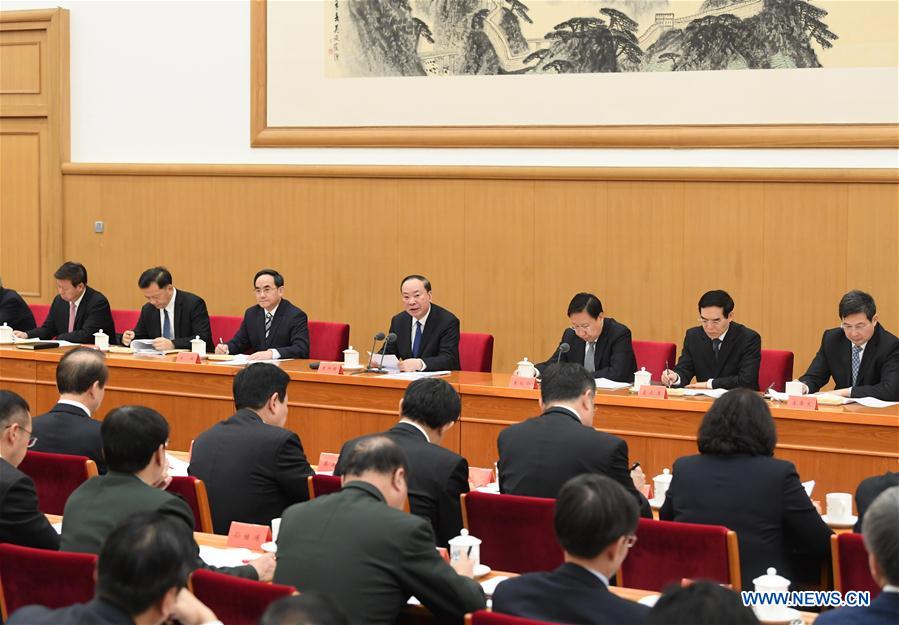 CHINA-BEIJING-HUANG KUNMING-PUBLICITY-MEETING (CN)