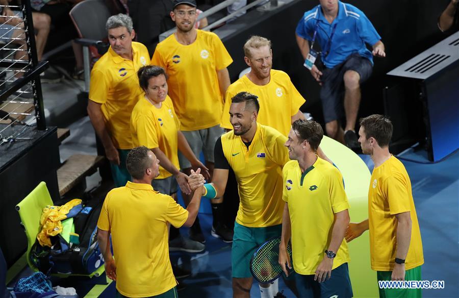 (SP)AUSTRALIA-BRISBANE-TENNIS-ATP CUP-DAY 1