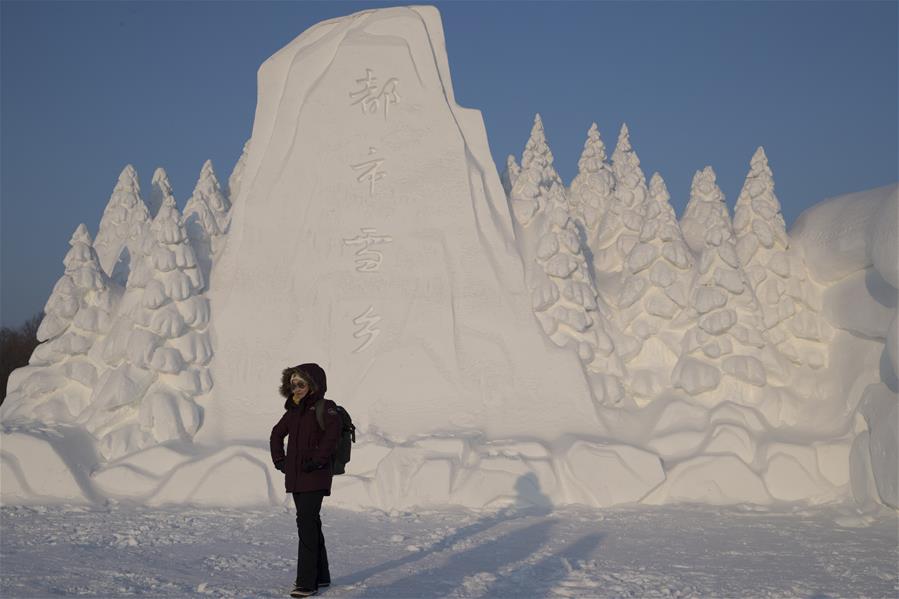 CHINA-HEILONGJIANG-HARBIN-INTERNATIONAL SNOW SCULPTURE ART EXPOSITION (CN)