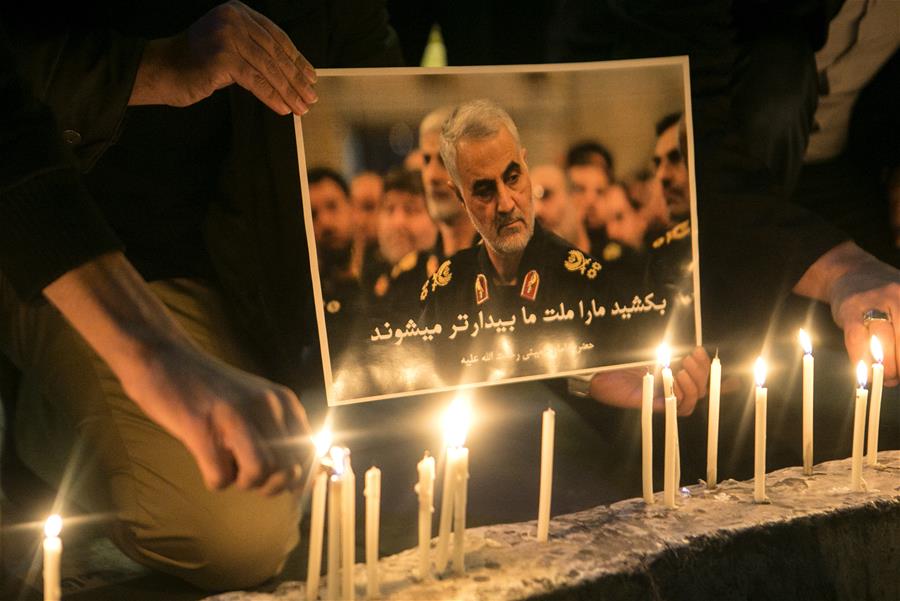 IRAN-TEHRAN-QASEM SOLEIMANI-MOURNING CEREMONY