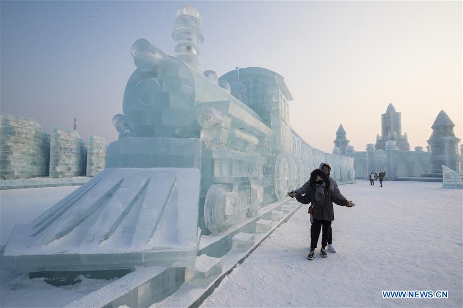 CHINA-HEILONGJIANG-HARBIN-ICE-SNOW WORLD (CN)