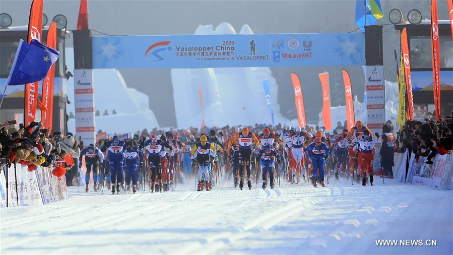 (SP)CHINA-CHANGCHUN-CROSS COUNTRY-VASALOPPET SKI FESTIVAL (CN)