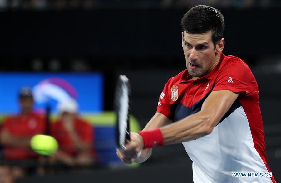 (SP)AUSTRALIA-BRISBANE-TENNIS-ATP CUP-DAY 2