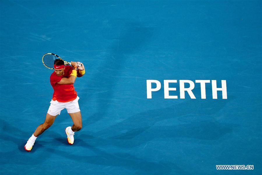 (SP)AUSTRALIA-PERTH-TENNIS-ATP CUP-DAY 2