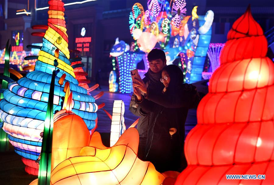 CHINA-SHANDONG-LINYI-LIGHT INSTALLATION-FESTIVAL (CN)