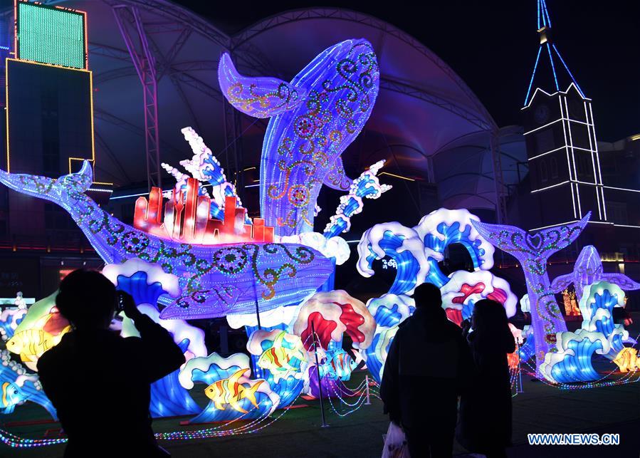 CHINA-SHANDONG-LINYI-LIGHT INSTALLATION-FESTIVAL (CN)