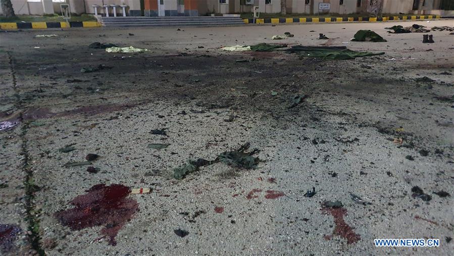 LIBYA-TRIPOLI-AIRSTRIKE-MILITARY ACADEMY