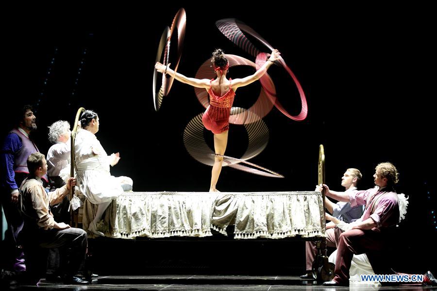 PORTUGAL-LISBON-CIRQUE DU SOLEIL-SHOW