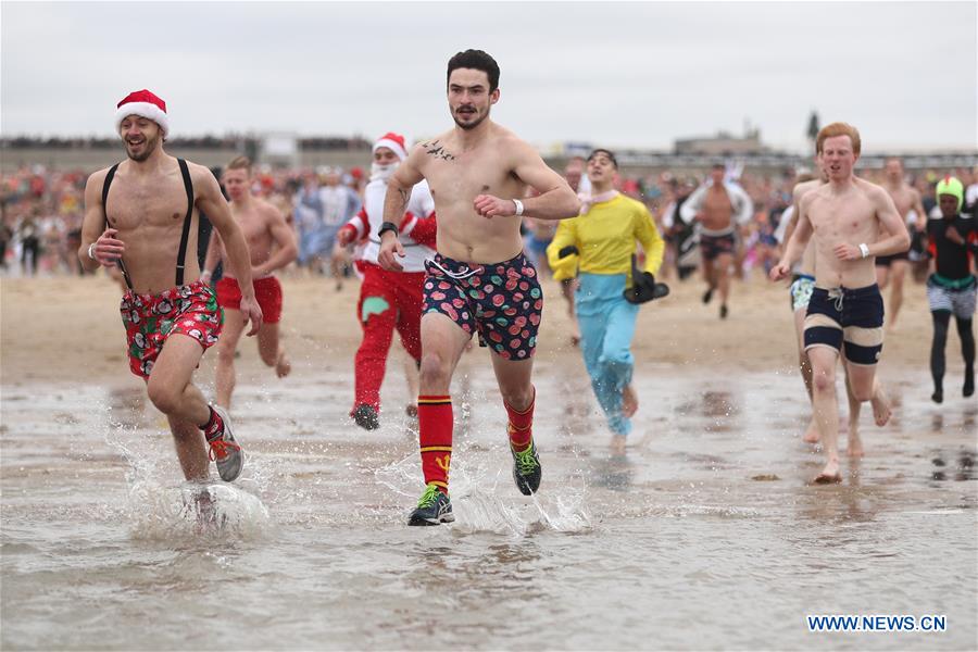 BELGIUM-OSTEND-NEW YEAR'S DIVE