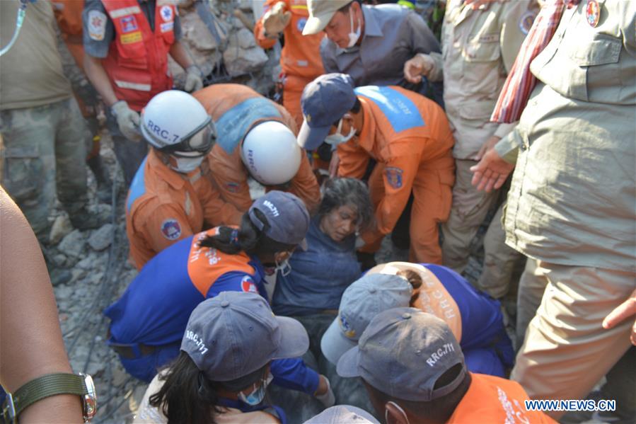 CAMBODIA-PHNOM PENH-BUILDING COLLAPSE-DEATH TOLL