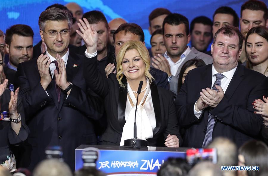 CROATIA-ZAGREB-PRESIDENTIAL ELECTION