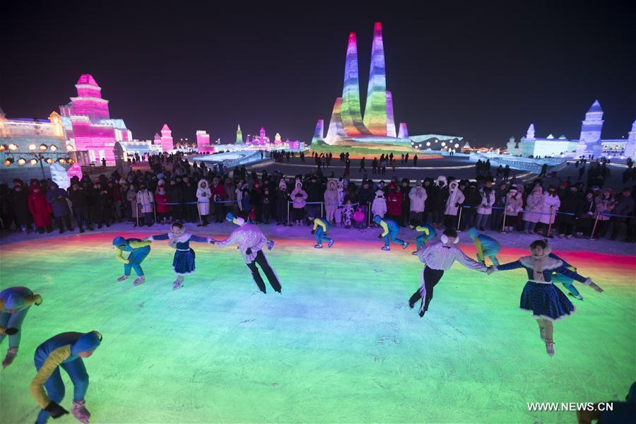 CHINA-HARBIN-ICE AND SNOW FESTIVAL-OPENING(CN)
