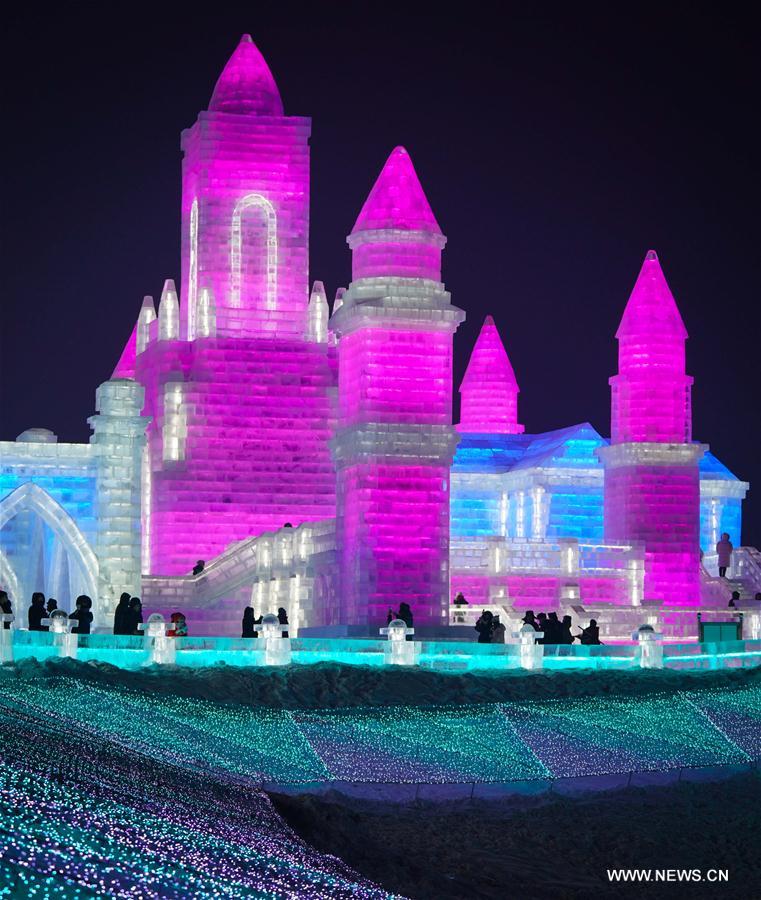 CHINA-HARBIN-ICE AND SNOW FESTIVAL-OPENING(CN)