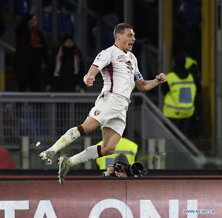 (SP)ITALY-ROME-FOOTBALL-SERIE A-ROMA VS TORINO