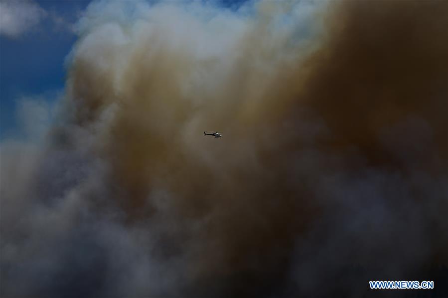 NEW ZEALAND-NAPIER-FIRE