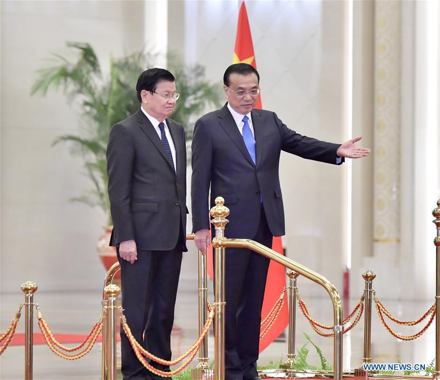CHINA-BEIJING-LI KEQIANG-LAO PM-TALKS (CN)