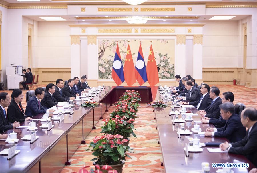 CHINA-BEIJING-LI KEQIANG-LAO PM-TALKS (CN)