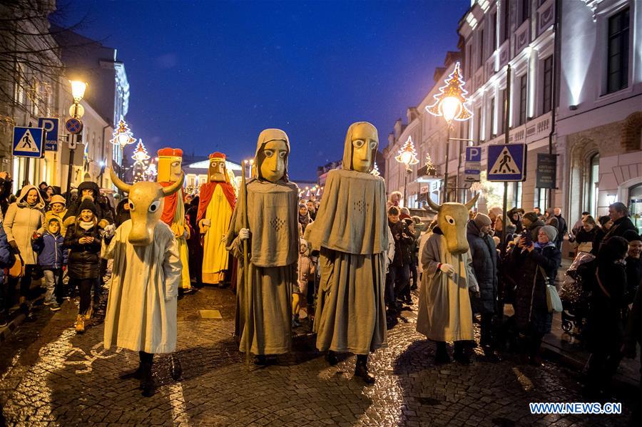 LITHUANIA-VILNIUS-THREE KINGS DAY-PARADE