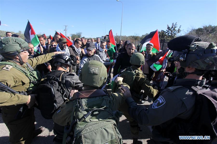 MIDEAST-QALQILYA-PROTEST